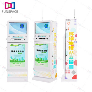 Cheap Sale Coin Operated Vending Eco Bag Plastic Bag Vending Machine For Amusement Shopping Mall