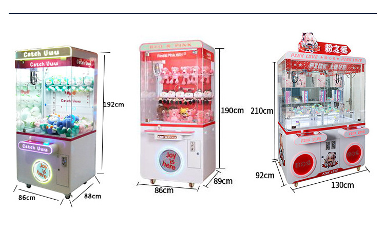 Funspace Coin Operated Arcade Plush Doll Machine Claw Crane Catch Gift Toy Vending Claw Crane Machine