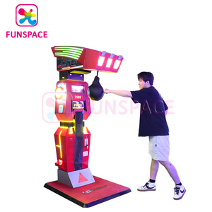 Funspace Coin Operated Prize Redemption Machine Boxing Arcade Game Machine/Punch Boxing Machine For Sale