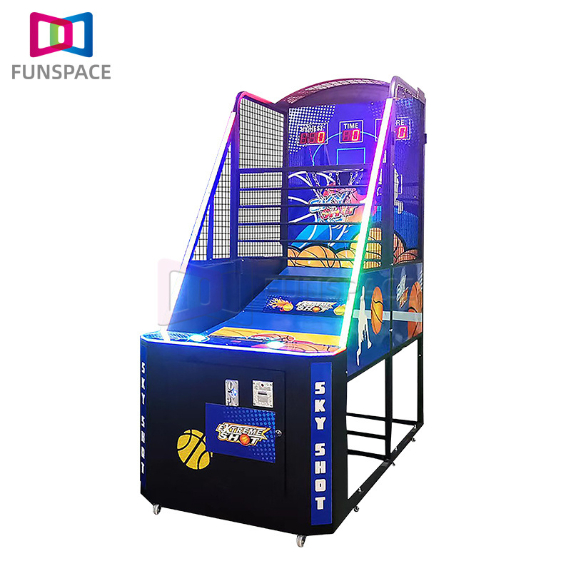 Factory Price Customized Arcade Sports Game Machine Coin Operated Basketball Game in Game Room for Adults