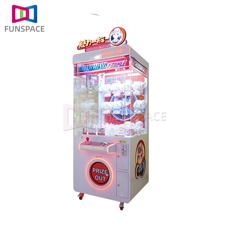 Hot Sale Attractive Arcade Simulator Toy Crane Claw Game Machines For Shopping Mall