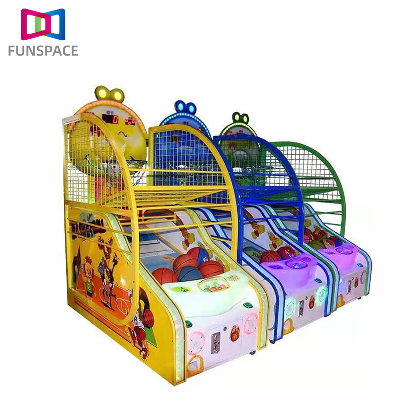 Global hot sale Indoor Simulator Children Coin Operated Adults Basketball Mini Arcade Game