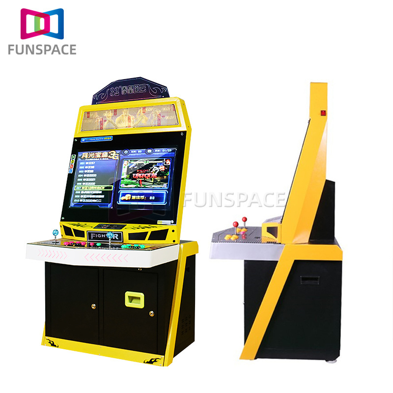 Coin Operated Street Fighter Arcade Machine 32 Inches Video Games Fighting Arcade Machine For Sales