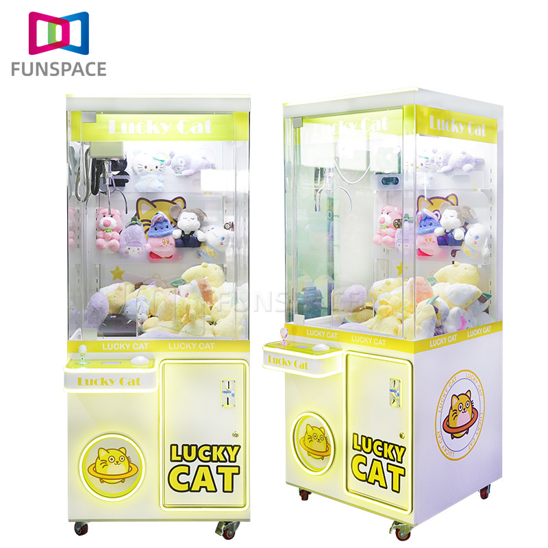 Funspace Cheap Coin Operated Dolls Catcher Games Machine Gift Game Toy Arcade Crane Claw Machine