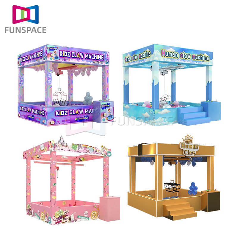 Funspace Shopping Mall Arcade Amuse Real Man Person Crane Machine Kids And Adults Human Claw Machine