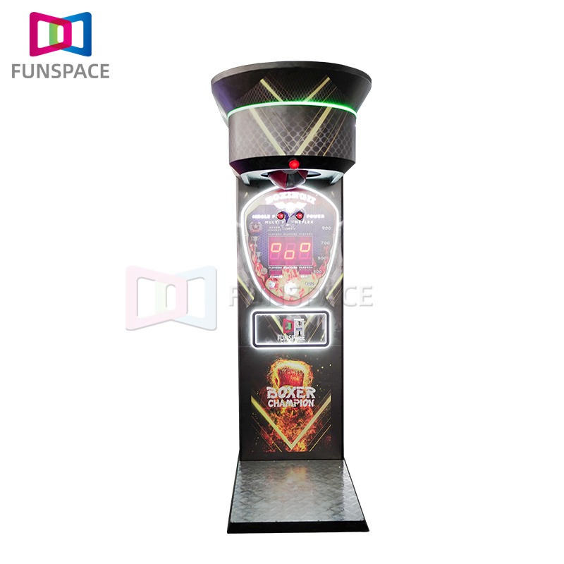 Funspace Amusement Coin Operated Games Punching Ultimate maquina de boxer Electronic Tickets Redemption Arcade Boxing  Machine