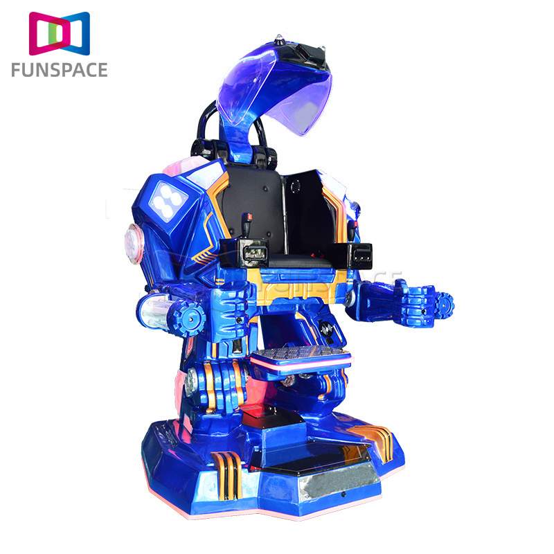 Factory price funny games kids adults electric ride walking robot manufacturer Playground Ride On Robot