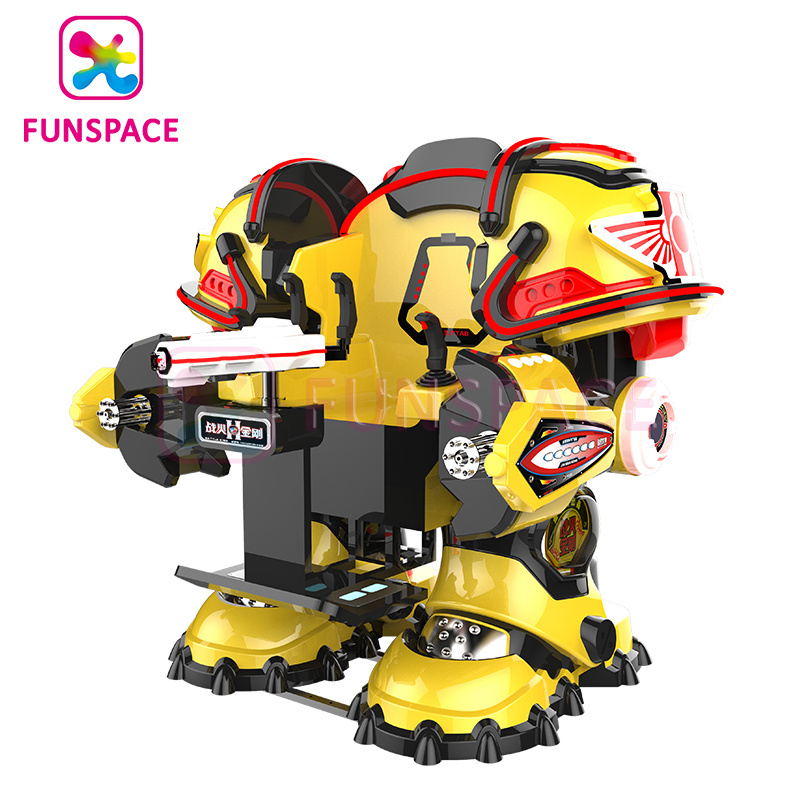 Funspace Amusement Park Shopping Mall Children Adults Electric Battery Operated Ride On Walking Robot