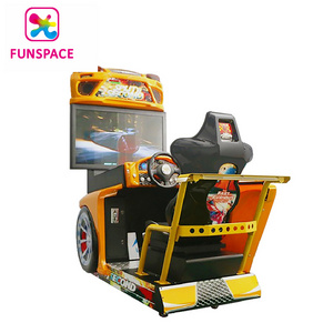 High cost Coin Operated Performance Racing Car Driving Arcade Simulator Game Machine