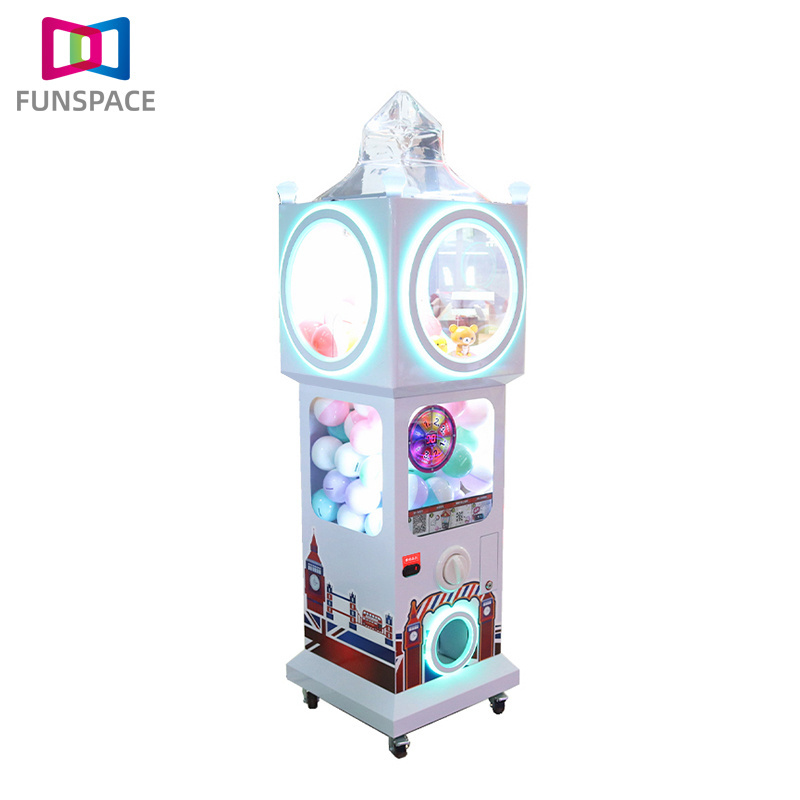 Wholesale twisting egg gift machine coin operated Big Ben Gacha machine children's gift gashapon machine