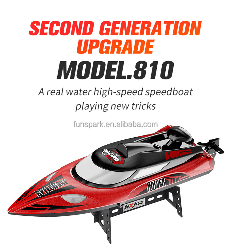 Hot Selling High Speed Large Scale Remote Control Toys Fishing Boat Racing Fast High Quality Kids RC boat Ship Toys for Children