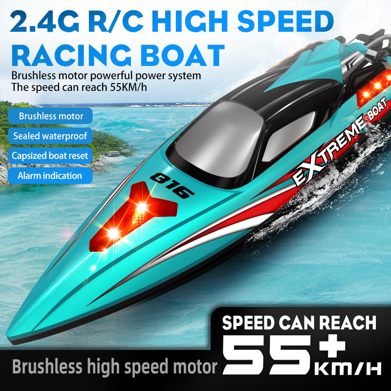 High Speed Large Scale Competitive Remote Control Boat Toys Fishing Boat Racing Fast High Quality RC boat Ship Toys for adults