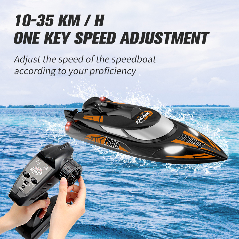 Hot Selling High Speed Large Scale Remote Control Toys Fishing Boat Racing Fast High Quality Kids RC boat Ship Toys for Children