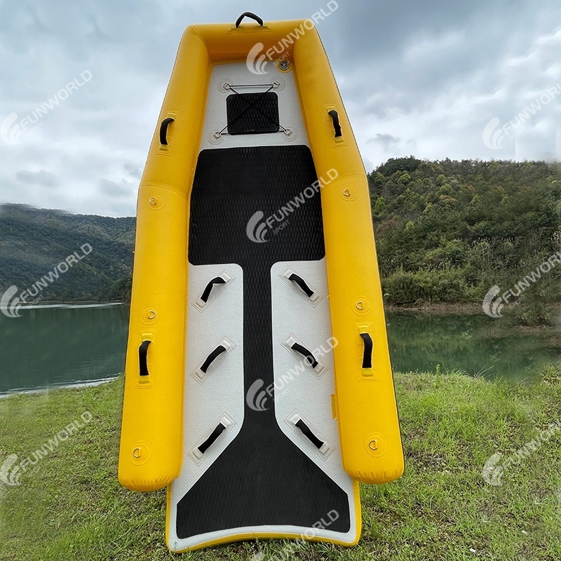 IFUNWOD Water Emergency Rescue Tools Raft Lifeguard Water Rescue Sled Used Rescue Boat