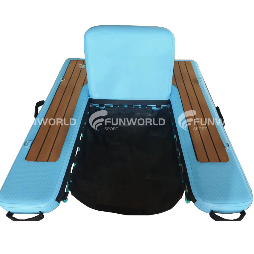 Water Chair Inflatable Drop Stitch Floating Swimming Pool for travel