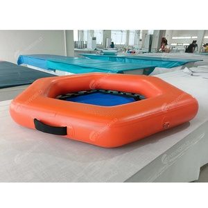 Funworldsport PVC 7ft 8ft inflatable tanning pool lounger float swimming floating Water Play Equipment for adults