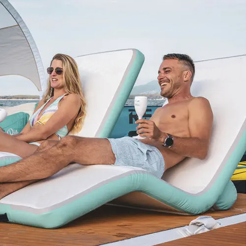 Funworldsport Inflatable Pool Chairs And Lounger For In Pool Tanning Ledge Sun Loungers Swimming Pool Outdoor