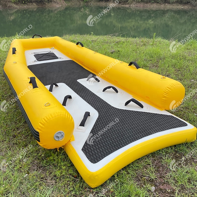 IFUNWOD Water Emergency Rescue Tools Raft Lifeguard Water Rescue Sled Used Rescue Boat