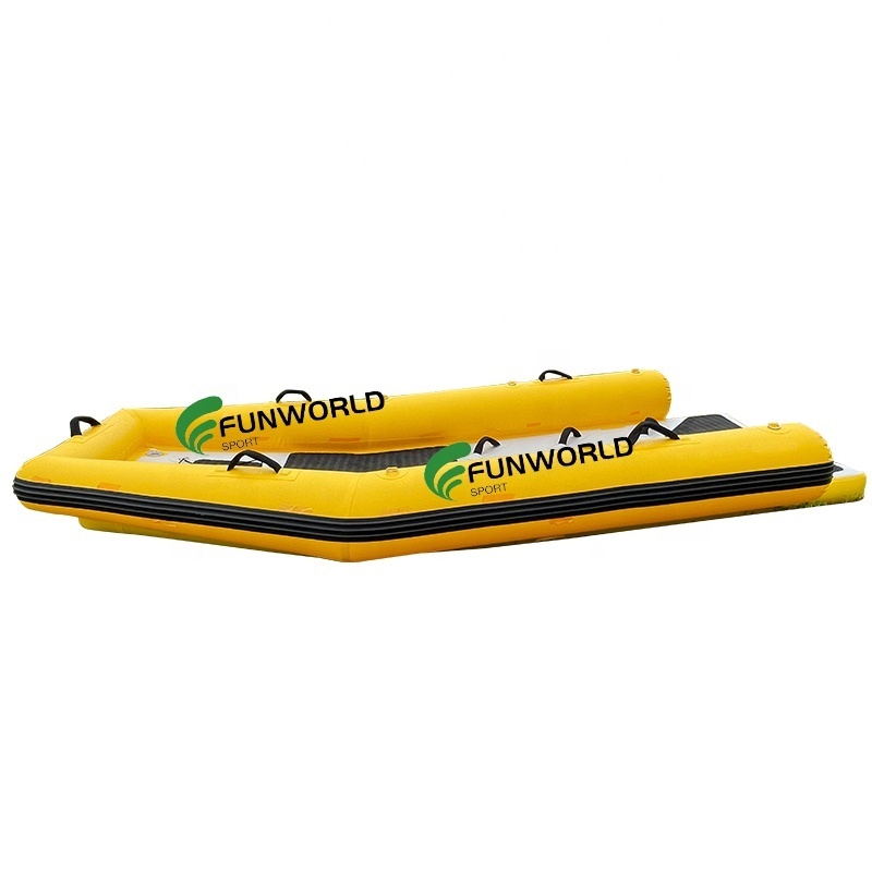 IFUNWOD Water Emergency Rescue Tools Raft Lifeguard Water Rescue Sled Used Rescue Boat