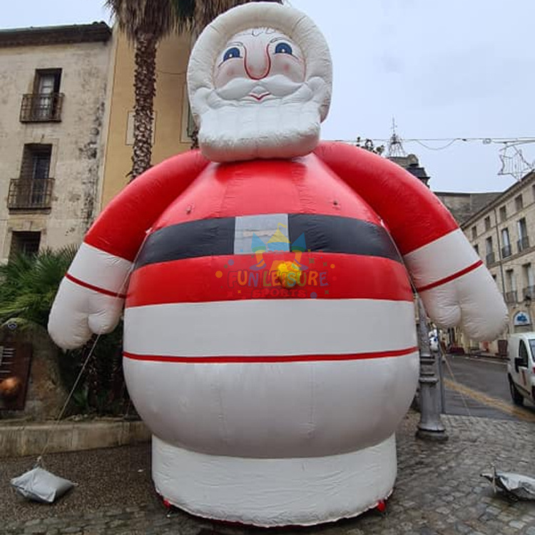 Commercial grade party decoration publicidad inflable outdoor advertising giant christmas inflatable santa claus