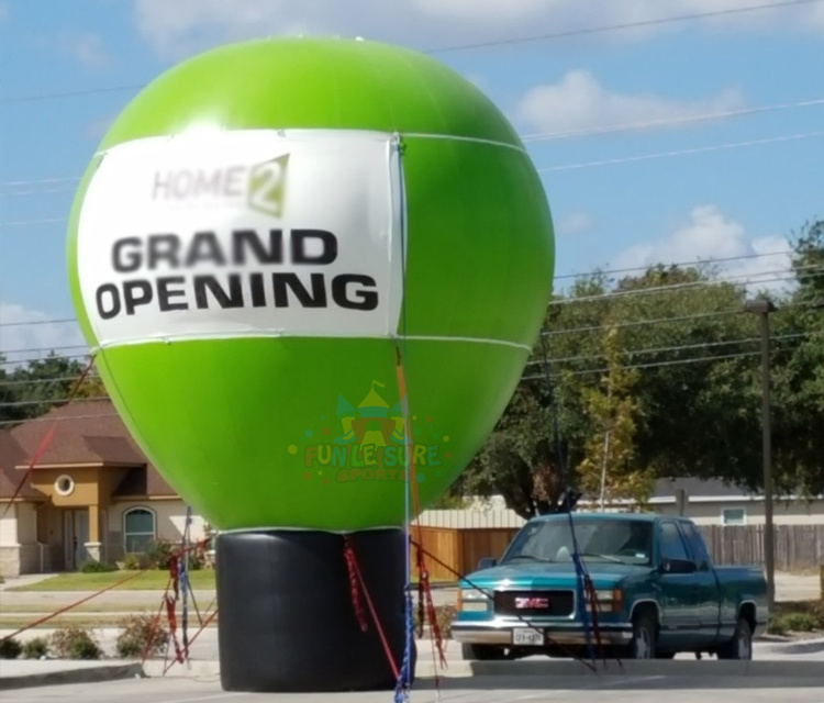 Giant outdoor airblown inflatable ground balloon for advertising publicidad de globo inflable