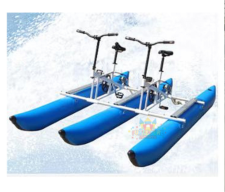 Outdoor portable people exercise bicycle bicicleta acuatica sport equipment machine inflatable water bikes