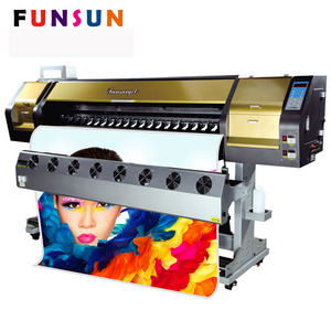 FS-1802G 1.8m Pana Flex Printing Machine With Two DX5 Head 1440 dpi For Vinyl Adhesive Sticker