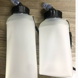 Water Bladder Water flask for running camping 360 degree rotating bite valve hydration soft water bottle for trail running