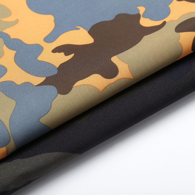 Fire retardant Oxford 1000D denier PU Coated Waterproof ballistic camouflage100% Nylon 66 Cordura fabric