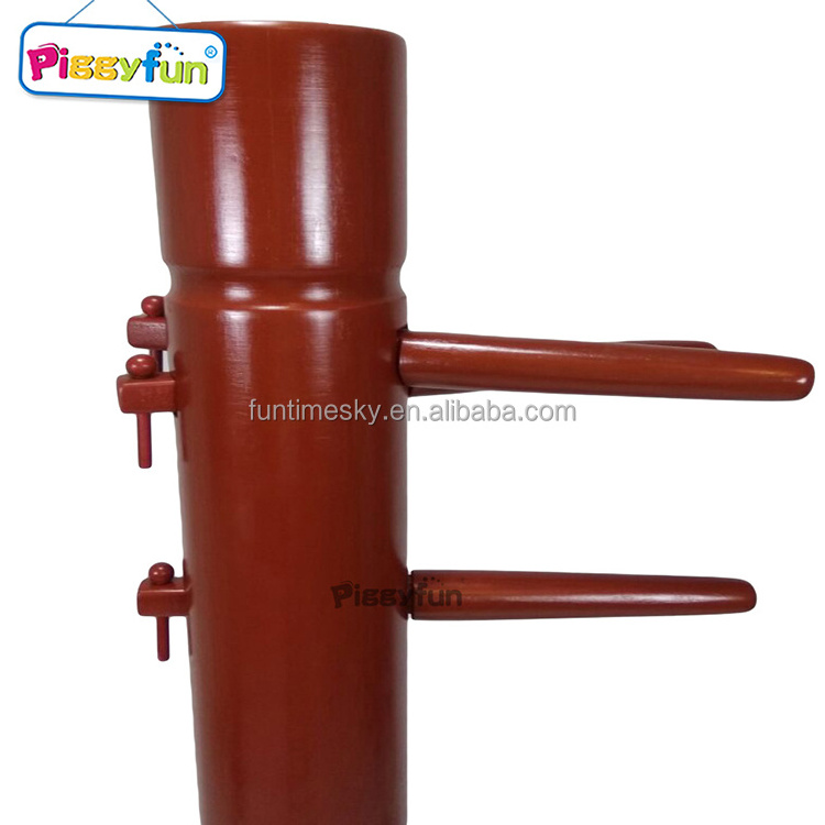 Factory wholesale price kung fu wing chun wooden dummy martial arts training equipment