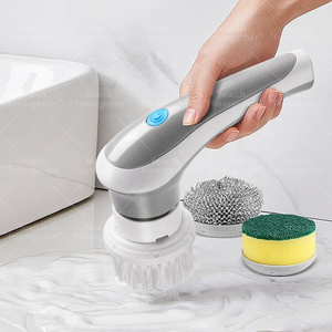 Wholesale price portable hand held spin cleaning brush electric cordless spin scrubber