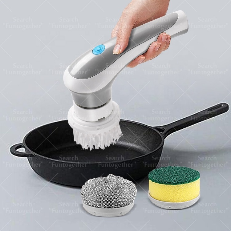 Wholesale price portable hand held spin cleaning brush electric cordless spin scrubber