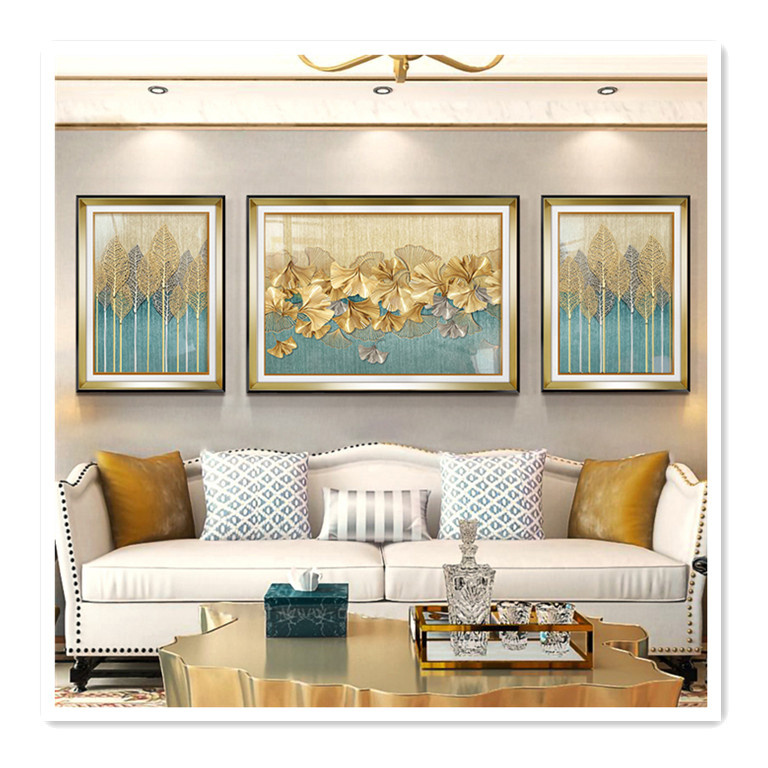 European and American retro style luxury large frame wall art painting decor for bedroom bedroom home decoration