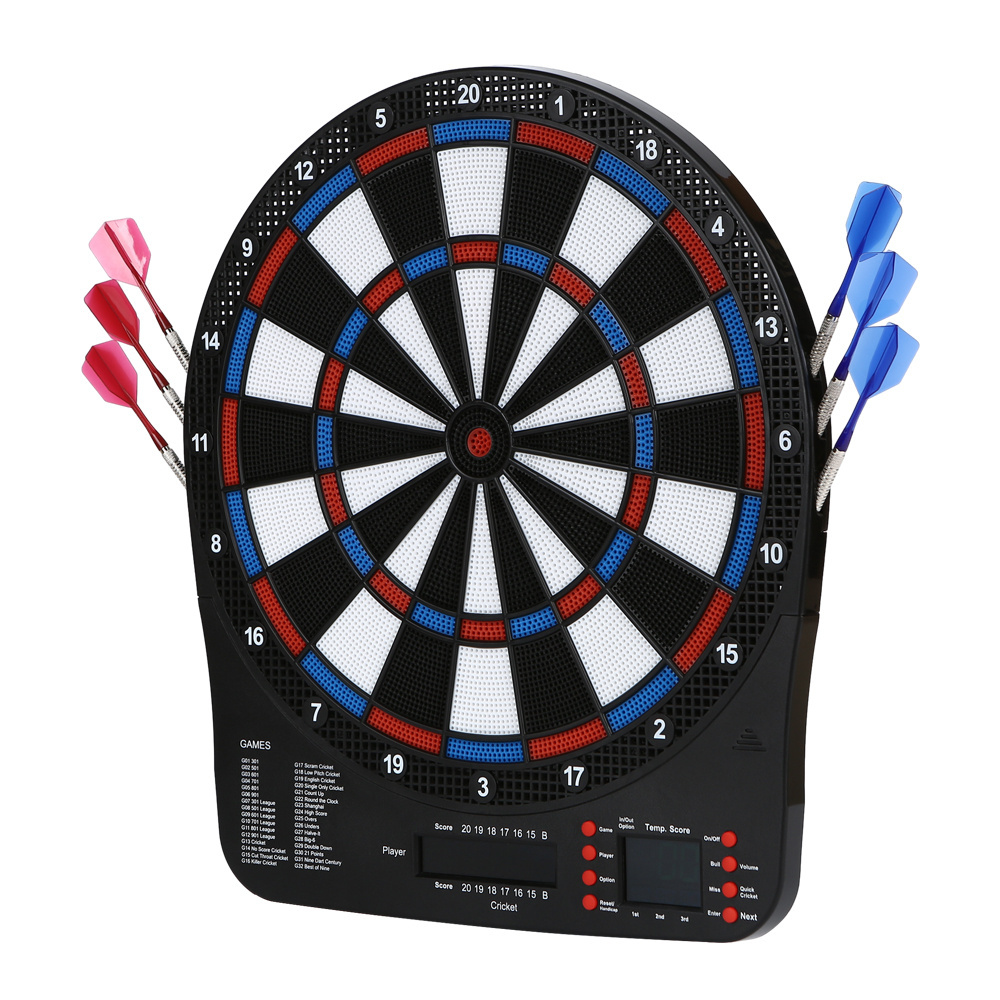 Professional Portable Custom Top Quality Competition Sport Dart Board with LED digital tube display