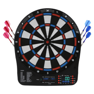 Professional Portable Custom Top Quality Competition Sport Dart Board with LED digital tube display