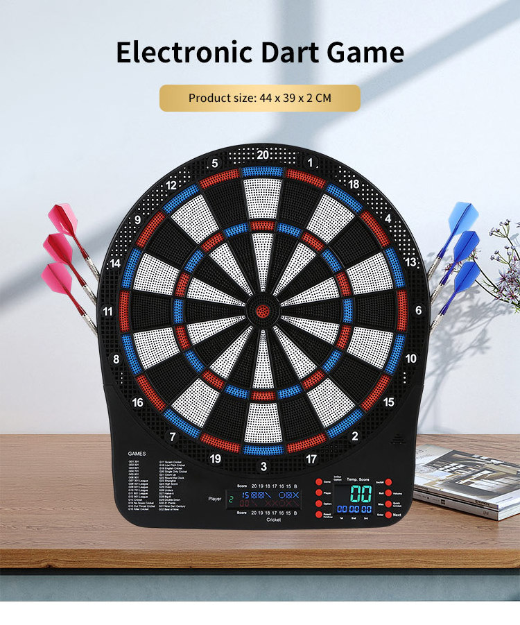 Hot Selling Games Electronic Dartboard Custom Electronic Dartboard