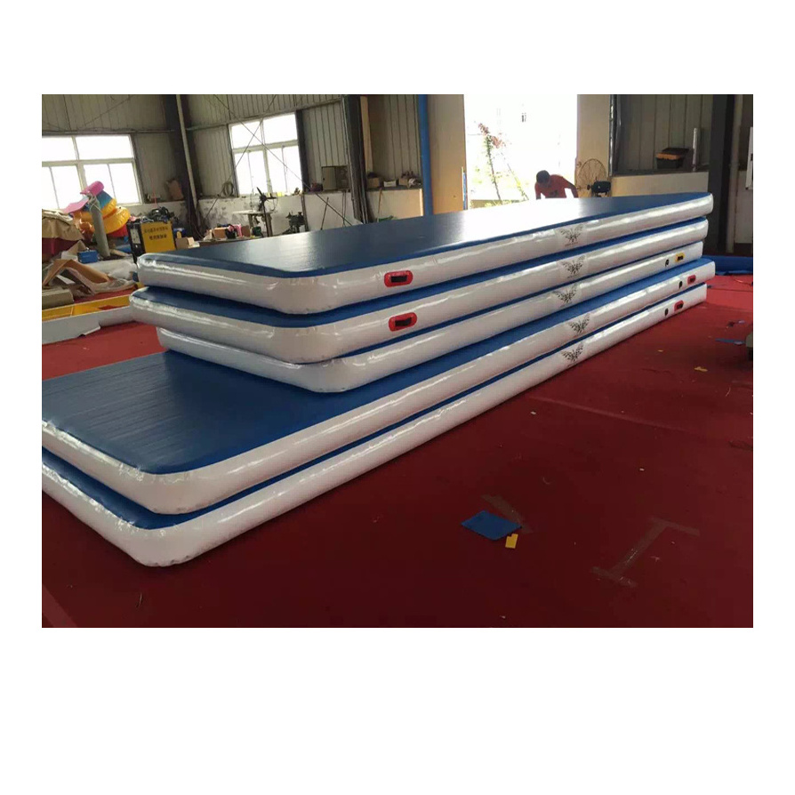 Guangzhou Factory Inflatable Mat Gym Gym inflatable Taekwondo Air Cushion Sports Flip Mat