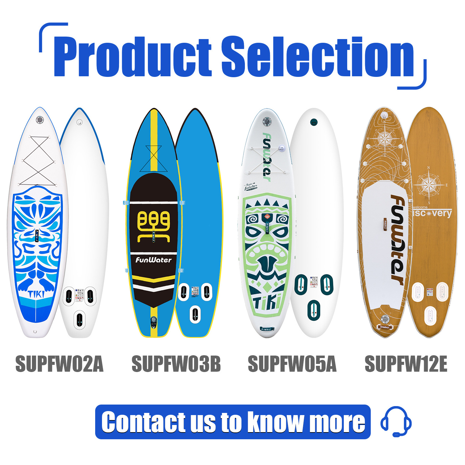 Europe Free Shipping Dropshipping Factory Supply Funwater wholesale paddle board waterplay surfing windsurf sup inflatable isup