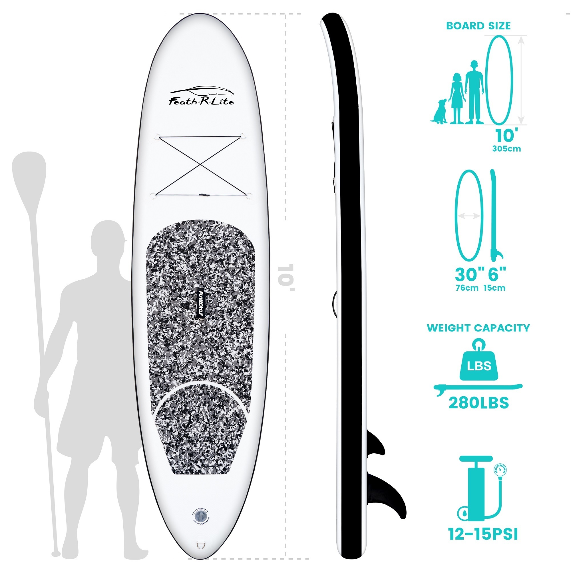 FUNWATER Dropshipping Factory OEM cheap sup paddle board surf boards CE inflatable paddleboarding sub supboard standup surfboard