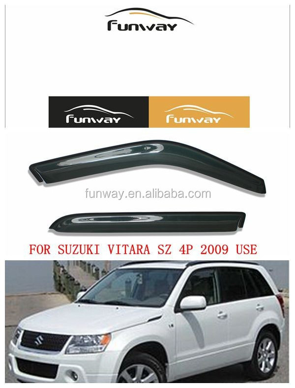 CAR HOOD DEFLECTOR DOOR VISOR FOR SUZUKI VITARA SZ 4P 2009 USE