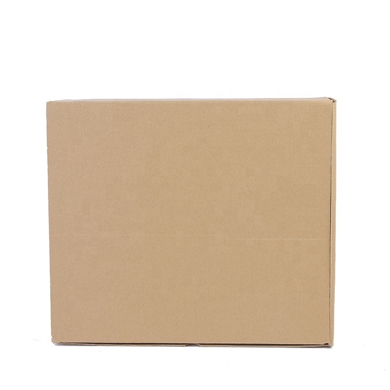 Plain Kraft Tuck Top Folding Corrugated Cardboard Postal Box Ecommerce Mailer Box