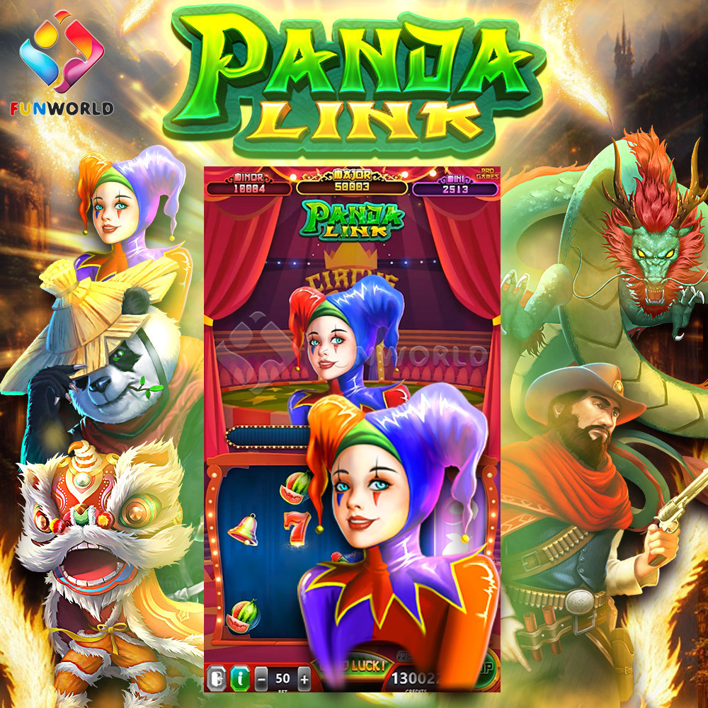 Panda Link 6 in 1 diamond skill games fire kirin fish game development software skill game machine