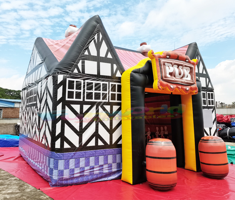 Party structure gonflable pop up advertising igloo tent carpas inflables irish pub inflatable