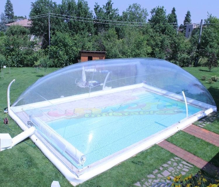 Outdoor carpa inflable para cubierta de piscina inflatable swimming pool cover for sale