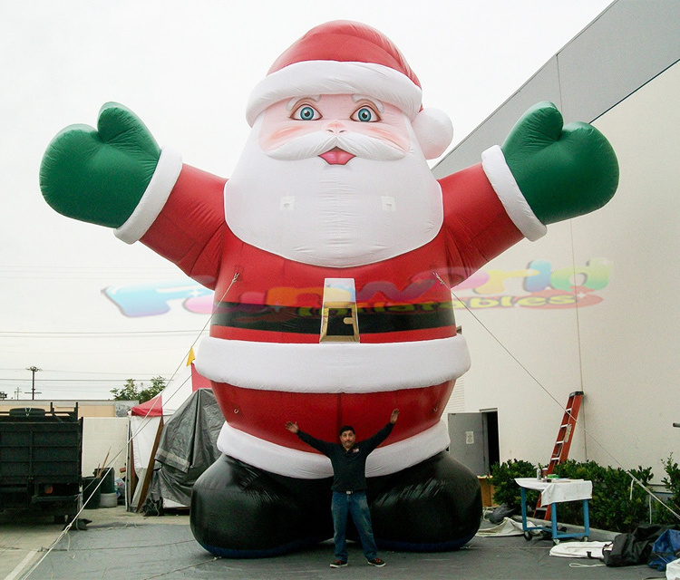 High quality funny christmas decorations xmas decorating ideas home 25ft christmas inflatable santa