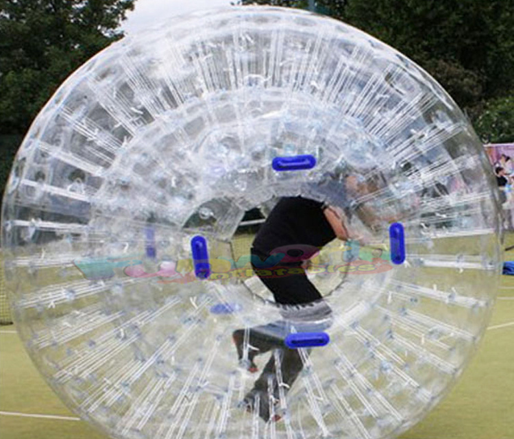 Outdoor commercial ground kids bubble big zorbing giant human hamster balling inflatable zorb ball