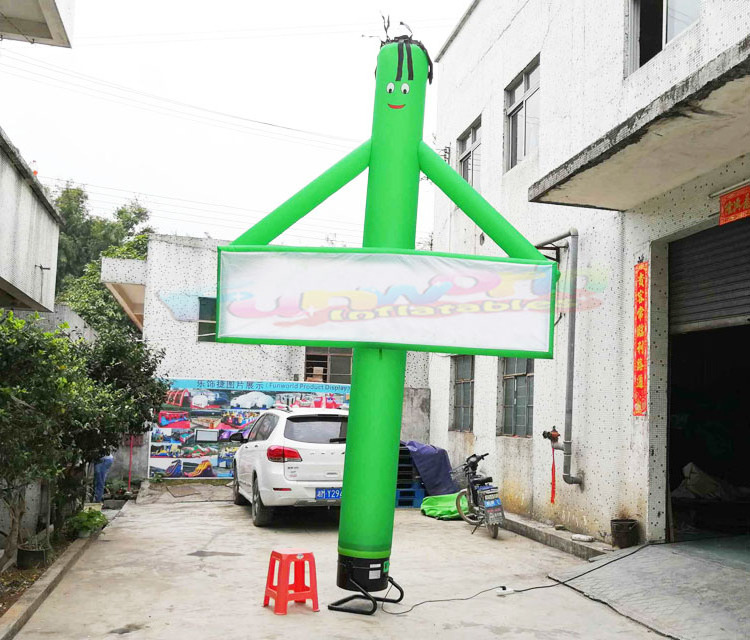 Outdoor advertising blow up costumes clown venta de sky dancing man rainbow colorful inflatable air dancer