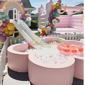 Indoor white soft play sets merry go round outdoor ball pit toddlers soft play equipment kids playground soft play