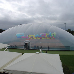 Customized outdoor clear air dome inflatable swimming pool cover balloon inflatable dome for pools