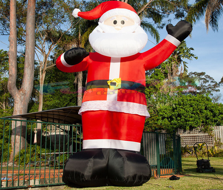 High quality funny christmas decorations xmas decorating ideas home 25ft christmas inflatable santa